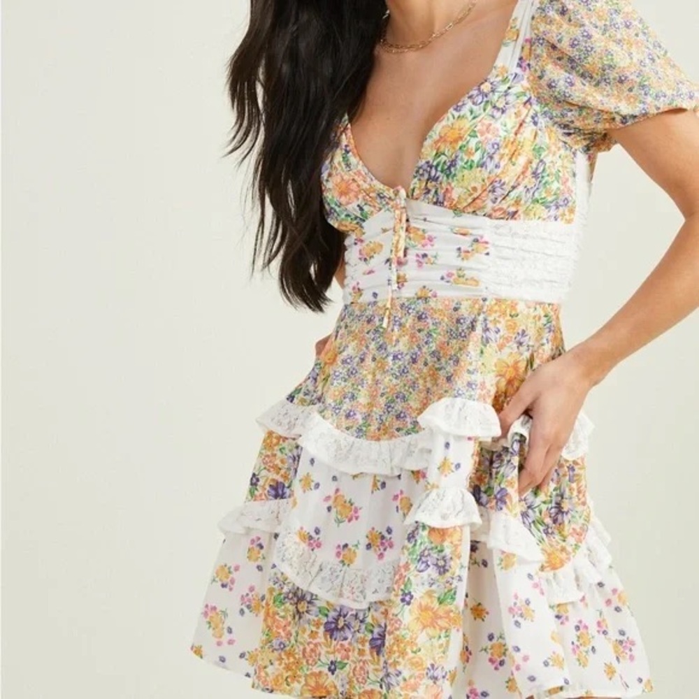 Altar’d State Floral Print Women's Dress